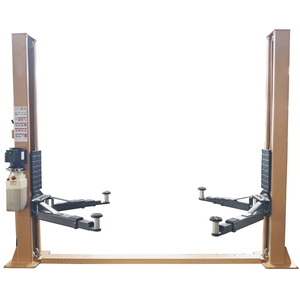 Vente en gros de pont élévateur manuel à deux colonnes à déverrouillage unilatéral <span class=keywords><strong>pour</strong></span> <span class=keywords><strong>garage</strong></span> et atelier de réparation automobile - Product Image 1