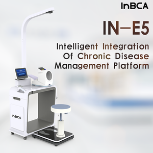 Medical Diagnostic Equipment Smart Health Checkup Kiosk <strong>200kg</strong> Steel <strong>Weighing</strong> <strong>Scale</strong> 10.1" OEM/ODM Customizable for Pharmacy Use - Product Image 1