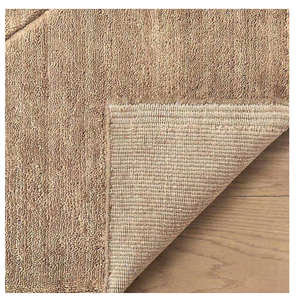 Traditional Hand Knotted Moroccan Wool Silk Rug Soft Durable Reversible Washable Geometric Living Room Area Rug - Product Image 1