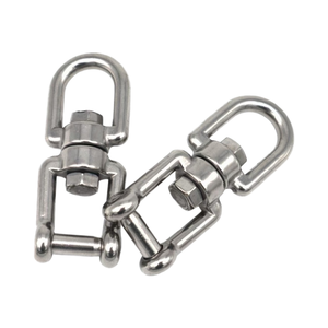 Thép không gỉ 316 Neo biển chuỗi xoay mắt hàm còng 6x66mm hình lục giác ổ cắm gian lận du thuyền thuyền phần cứng - Product Image 2