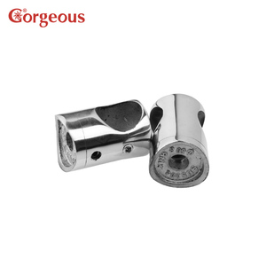 Corrimano per balaustra in acciaio inossidabile con supporto mobile per corrimano a parete e vetro - Product Image 5