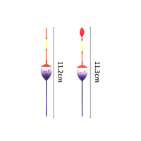 Flotteurs de pêche flottants en bois de balsa ultrafin à double usage pour la pêche en eau douce et la pêche en eau sauvage