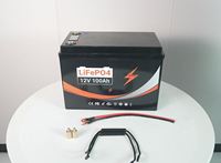 Paket Baterai Solid State LiFePO4 LPY U206 12.8V 100Ah dengan BMS 100A, 5000+ Siklus, Suhu Operasi 0~45°C, Penyimpanan Energi Cadangan