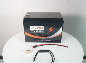US Warehouse 12.8V 100Ah LiFePO4 100A BMS Lithium Ion <b>Battery</b> Pack for Back up Energy Storage System - Product Image 6