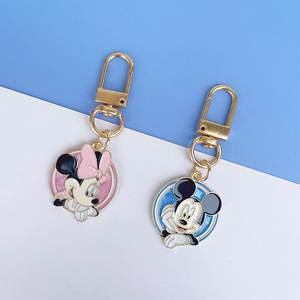 Llaveros de Metal Esmaltado con Diseño de Minnie <span class=keywords><strong>Mouse</strong></span> y <span class=keywords><strong>Mickey</strong></span> <span class=keywords><strong>Mouse</strong></span> para Mujeres y Niñas, Venta al Por Mayor - Product Image 5