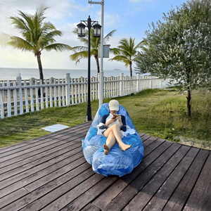 Chillbo Shwaggins - Tumbona Inflable |   Hamaca Portátil para Playa y Camping, Fácil de Instalar, Accesorio para Campistas, Ideal para Festivales - Product Image 5