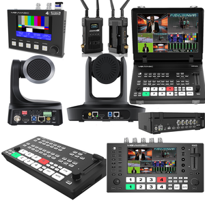 ชุดคิทสตรีมมิงแบบมืออาชีพสวิตช์วิดีโอ MF10S Movmagic & ชุดกล้อง4K PTZ <span class=keywords><strong>MC2</strong></span>ตัวสลับเครื่องผสมวิดีโอกล้องหลายตัว - Product Image 2
