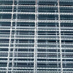 Grille en acier antidérapante de 32*5 mm, barre dentelée, grille métallique galvanisée, grille en acier HDG pour passerelles et plateformes d'atelier - Product Image 3