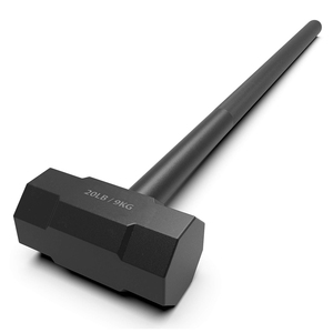 <span class=keywords><strong>Marteau</strong></span> de musculation en acier pour salle de sport à domicile, 20 lb (9 kg), à vendre, logo de marquage <span class=keywords><strong>pneumatique</strong></span> personnalisé gratuit, surface lisse avec revêtement en poudre noire - Product Image 1