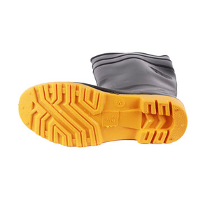 Botas de lluvia impermeables unisex Litae Black hasta la rodilla para fabricación mecánica - Product Image 3