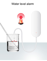 Détecteur de fuite d'eau intelligent WiFi RSH Tuya pour la maison, la cuisine, le salon, capteur d'alarme de niveau d'eau, produit intelligent, catégorie Alarmes