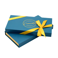 Boîte cadeau musulmane rigide de luxe Eid Mubarak boîte d'emballage carton ensemble de papier bonbons sucrés chocolat emballage Date boîte pour le Ramadan
