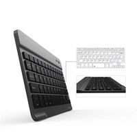 Keyboard Gunting Nirkabel BT Isi Ulang Baru dengan Lampu Latar RGB Desain Logam Ultra Tipis Mini Tablet iPad Laptop USB Type-C