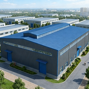 Entrepôt à structure métallique avec une conception à grande portée pour un espace de stockage et une flexibilité maximalisés - Product Image 1