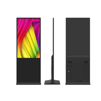 Kiosco Publicitario Vertical de 49 Pulgadas para Interiores, con Pantalla LCD Android en Modo Retrato, Reproductor de Anuncios, con Certificación CE