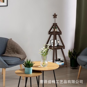 Wooden <b>Christmas</b> <b>Tree</b> Shaped Storage Rack 3 Tier Dessert Stand For Party <b>Table</b> Decorations - Product Image 3