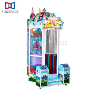 Funspace Indoor Amusement Muntbediende Kinderen Arcade Game Machine Regenboog Schat Ticket Verlossing Game Machine Te Koop