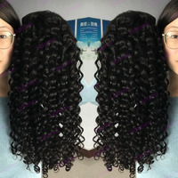 Neue Vietnamesische Frühlingslocken-Perücken aus Echthaar, 250% Dichte, Unbehandeltes Indisches Haar, Klebefreie Perücken, 13x4 Lace Frontal Perücken für Frauen