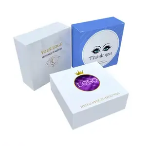factory price custom contact lenses packaging high-end contact lenses box luxury eye lenses color contact lens