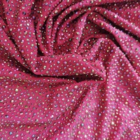 Dégradé à pois fer sur strass transfert de chaleur étoilé volcan cristal transferts patchs paillettes Hotfi pour robe de luxe