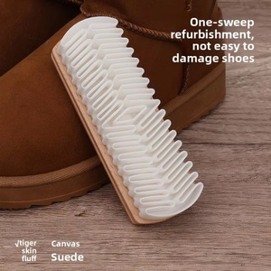 Kit de nettoyage pour chaussures en daim, <span class=keywords><strong>brosse</strong></span> et gomme en caoutchouc pour daim, <span class=keywords><strong>brosse</strong></span> de nettoyage pour cuir, pour chaussures, sacs et manteaux pour femmes G26-99 - Product Image 3