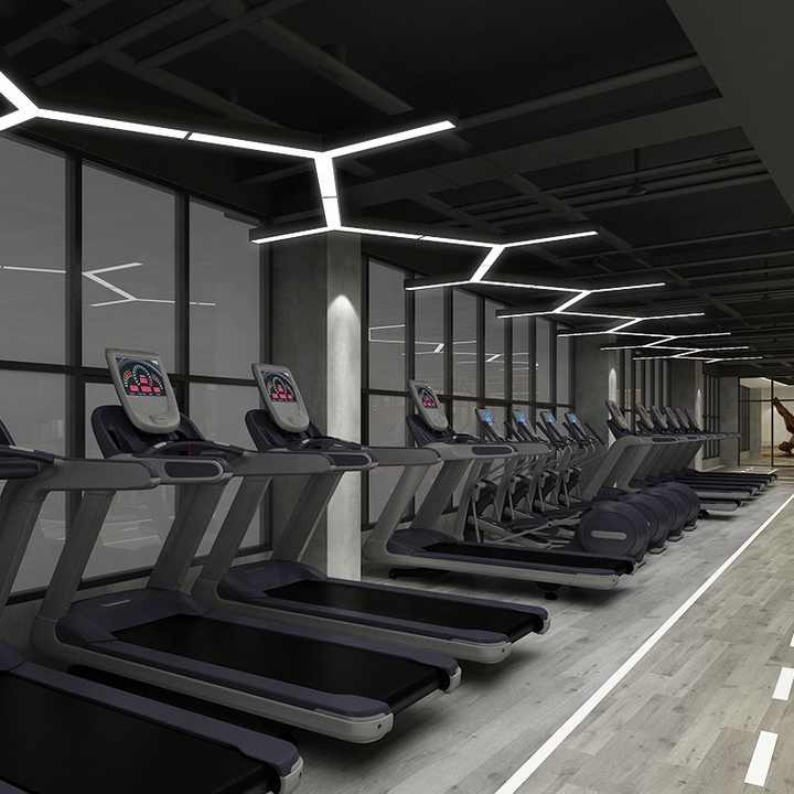 High Quality Led Linear Light 60cm 90cm 120cm Trigeminal Drop Light DIY Modern Office Pendant Lamp Creative Y Shape Led Light