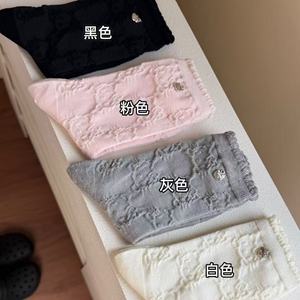 Kt <b>Cat</b> Women's Mid-Calf <b>Socks</b> White Breathable Anti-Slip With Pendant Spring Autumn Wear - Product Image 3