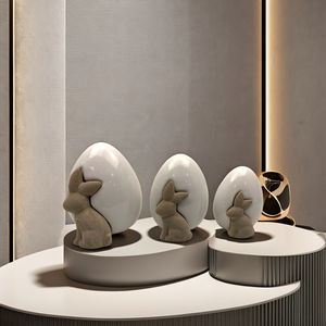 ديكور الربيع بتصميم جديد من سيراميك عيد الفصح وتزيين البيض عيد الفصح - Product Image 2