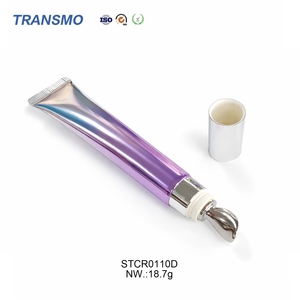 <b>Lip</b> Treatment Dispensing Pipe Attached Metal Dauber Tip Recyclable Plastic Cosmetic Hose For Solid <b>Lip</b> Balm Homemade Packing - Product Image 5