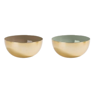 Ensaladera de forma redonda para cocina casera, cuenco decorativo para servir alimentos con acabado esmaltado para exhibición de frutas, cuenco de regalo para mesa de cena - Product Image 5