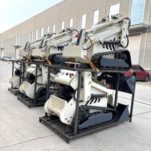 Miễn phí vận chuyển lâm nghiệp máy móc Euro 5 EPA skids chỉ đạo 75hp theo dõi Skid chỉ đạo theo dõi Skid loader với lâm nghiệp mulcher - Product Image 5