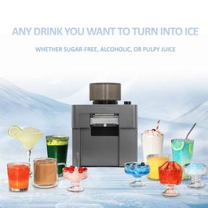 Machine à slushie portable OEM en forme de flocon de neige, contrôle à 15 vitesses, machine à boissons glacées en acier inoxydable, faible consommation d'énergie - Product Image 3