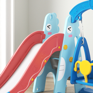 Ensemble de jouets en plastique de haute qualité pour bébé, balançoire et toboggan d'intérieur pour enfants, vente en gros à bas prix - Product Image 4