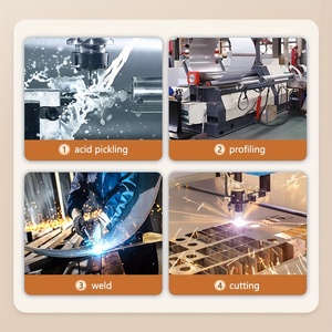 Étagère de présentation industrielle en acier de moyenne capacité orange et blanche avec étagères réglables pour le stockage en entrepôt - Product Image 3