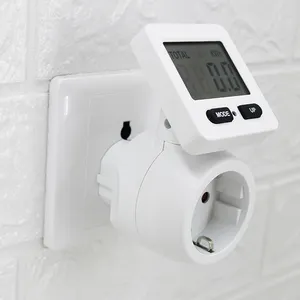 2023 Hot Sale Energia Medição Soquete Inteligente Digital Wattmet Electricidade Monitor Para Casa