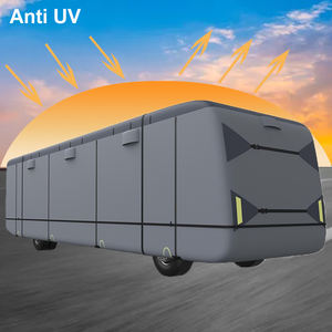 공장 도매 사용자 정의 크기 로고 클래스 a RV 커버 립스톱 방수 방풍 안티 UV 접이식 야외 RV 커버 - Product Image 5
