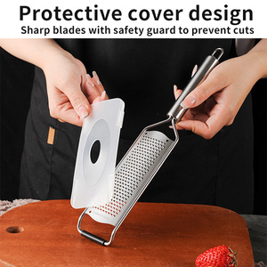 Đa Chức Năng Nhiệm Vụ Nặng Nề Thép Không Gỉ Pho Mát Vắt Tay Container Của Nhãn Hiệu Cầm Tay Thực Phẩm Di Động Chopper Máy Rửa Chén An Toàn Công Cụ - Product Image 4