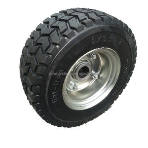 Schwerlast-Mauergummi halpneumatische Rasen-Gummi-Räder 9x350-4 - Product Image 3