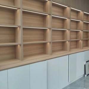 Estantería de Madera Moderna al por Mayor para Supermercados, Estanterías para Tiendas, Bares, Centros Comerciales, Hoteles, OEM - Product Image 2