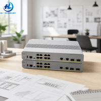Switch de Datos Gigabit Ethernet Administrado de 8 Puertos 1200-8T-D con Diseño Silencioso para Escritorio y Fuente de Alimentación Externa para Oficina