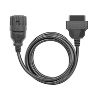 Cable Conector de Diagnóstico OBD 2 Obd2 Hembra a 10 Pines para Motocicletas BMW, Lector de Códigos con 1 Año de Garantía