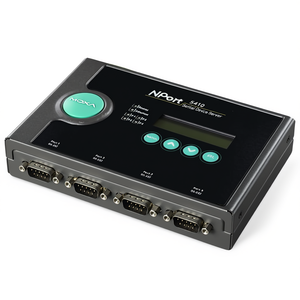 Serveur de périphériques série industriels Moxa NPort 5410, module de communication Ethernet 4 ports RS-232, Taïwan - Product Image 2