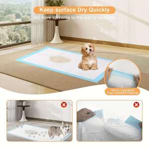 En gros, Tapis d'apprentissage pour chiots en coton écologique, jetable, absorbant, imperméable IP67, avec fonctions de choc électrique et de vibration, design tendance - Product Image 5