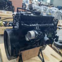Ensemble moteur diesel Cummins DCEC ISL340 50, refroidi par eau, 6 cylindres, 4 temps, 250 kW, 340 ch, 2100 tr/min