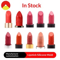 Kosmetikfabrik Liefert Silikonformen für Lippenstiftetuis mit 12-Tierkreiszeichen-Design, Hersteller Lagerware Chang'an Dongguan