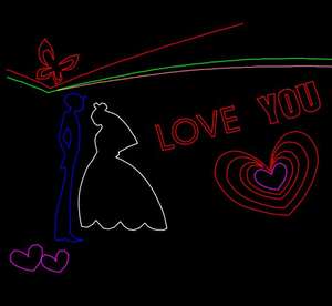 2W APP Laser Light DMX Stage Show RGB Dj Disco Club Laser Light - Product Image 3