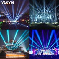 Projecteur mobile Sharpy Beam professionnel 380W IP65 étanche DMX512 pour scène extérieure, DJ, discothèque, spectacle en direct