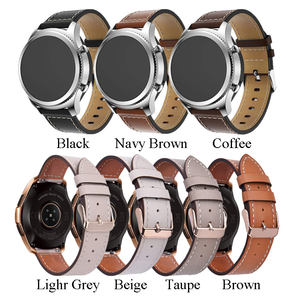 <span class=keywords><strong>Correa</strong></span> de <span class=keywords><strong>cuero</strong></span> de 22mm para <span class=keywords><strong>Samsung</strong></span> <span class=keywords><strong>Gear</strong></span> <span class=keywords><strong>S3</strong></span> Classic <span class=keywords><strong>Frontier</strong></span> para Galaxy Watch Active Smart Watch Bands - Product Image 6