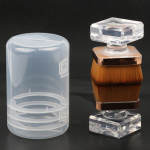 Pinceau de maquillage plat pour fond de teint et anticernes, qualité supérieure, portable, pour une application sans couture, outils de beauté de haute qualité - Product Image 3