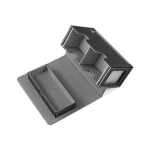 Boîte à cartes magnétique de luxe en cuir PU avec fenêtre et tiroir à dés étui à cartes de jeu de grande capacité pour les collectionneurs - Product Image 4